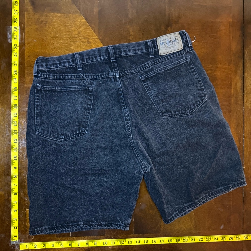 Vintage Wrangler Originals Black Jorts
